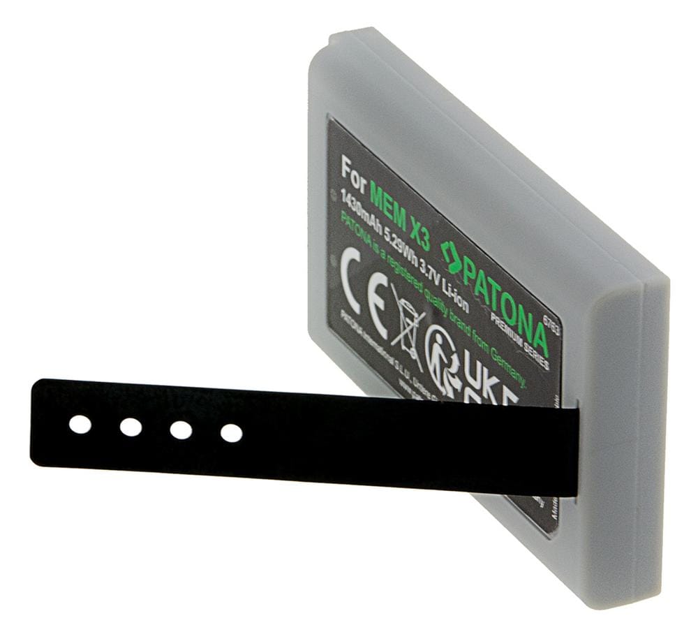 PATONA Batterie Premium pour Datalogic CVR2 et Memor X3 11300794 3H21-00000370 94ACC0083 94ACC1368 BP08-0006 PATONA Batterie Premium pour Datalogic CVR2 et Memor X3 11300794 3H21-00000370 94ACC0083 94ACC1368 BP08-0006