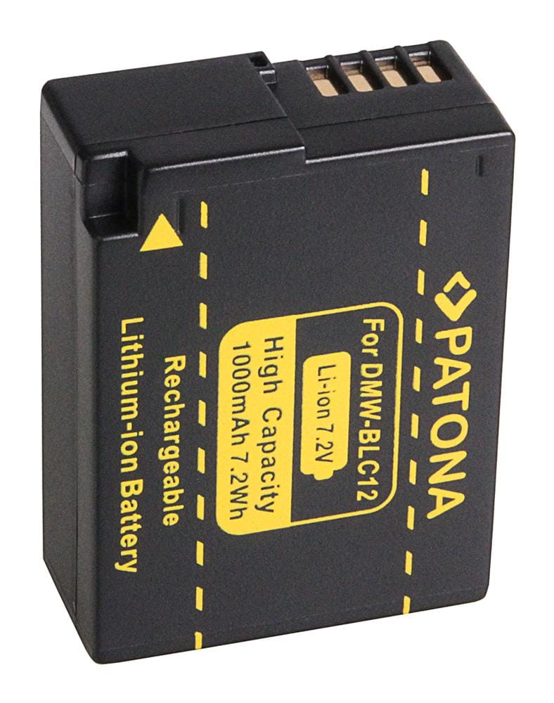 PATONA batteria per Panasonic DMW-BLC12 E Lumix DM FZ200 BLC12 BLC12PP PATONA batteria per Panasonic DMW-BLC12 E Lumix DM FZ200 BLC12 BLC12PP