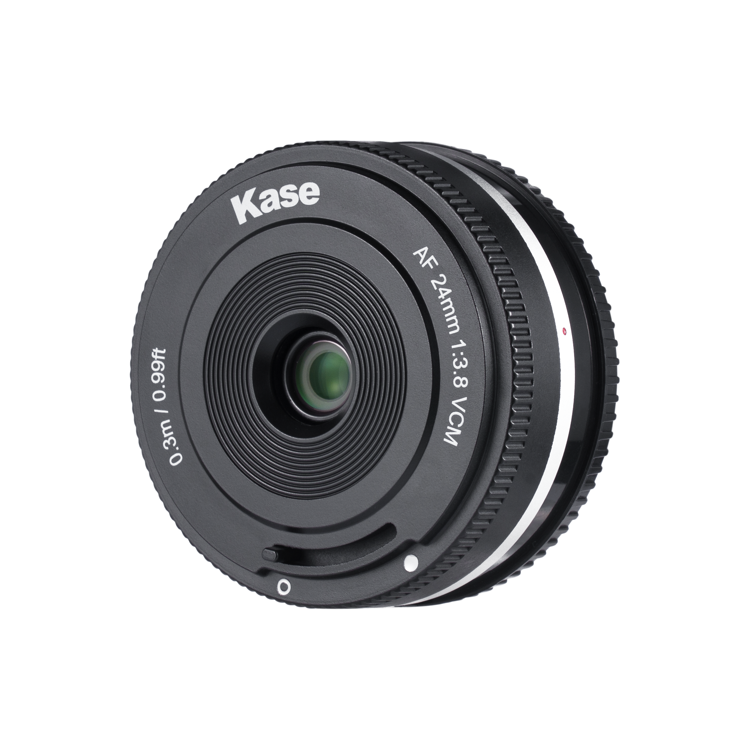 Kase FE 24mm f/3.8 fuldformat autofokus pandekageobjektiv Kase FE 24mm f/3.8 fuldformat autofokus pandekageobjektiv