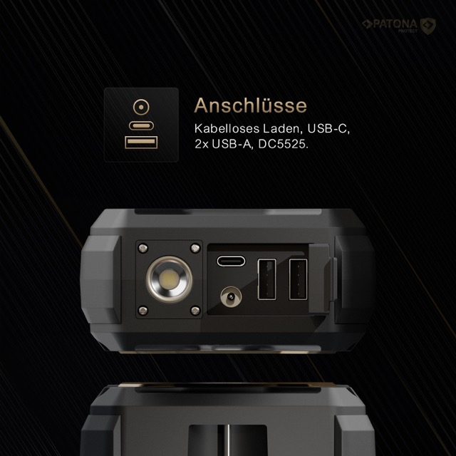 PATONA PROTECT Powerbank Extreme 100 PD65W 27,000mAh wireless charging