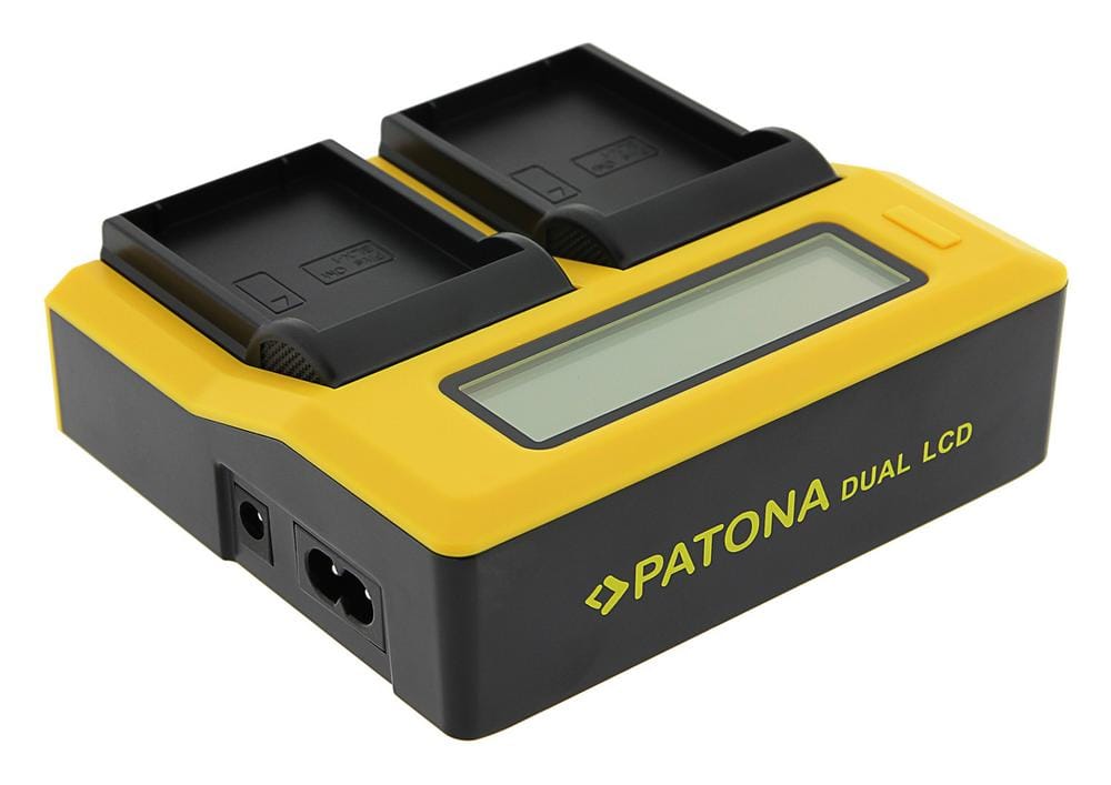PATONA Dual LCD USB Caricatore per Olympus OM-1 BLX-1 PATONA Dual LCD USB Caricatore per Olympus OM-1 BLX-1