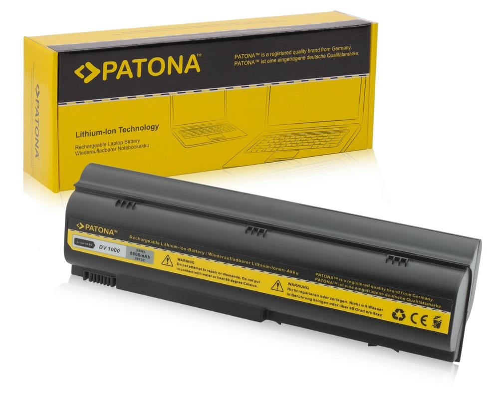 PATONA Battery for HP Compaq DV1000 M2000 M2400 C300 67759-001 PATONA Battery for HP Compaq DV1000 M2000 M2400 C300 67759-001