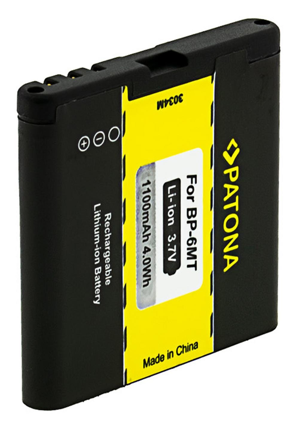 PATONA bateria para Nokia BP-6MT E51 N81 N81-8GB N82 6720 classic PATONA bateria para Nokia BP-6MT E51 N81 N81-8GB N82 6720 classic