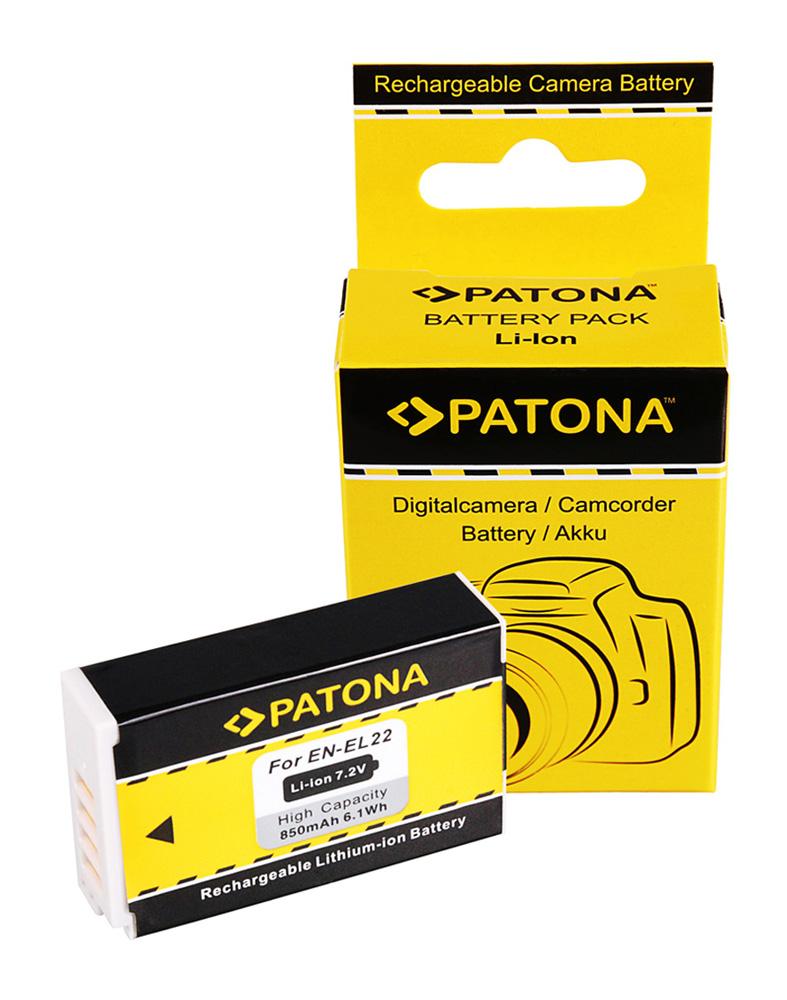 PATONA Batterie pour Nikon EN-EL22 ENEL22 Nikon 1 J4 Nikon 1 S2 PATONA Batterie pour Nikon EN-EL22 ENEL22 Nikon 1 J4 Nikon 1 S2