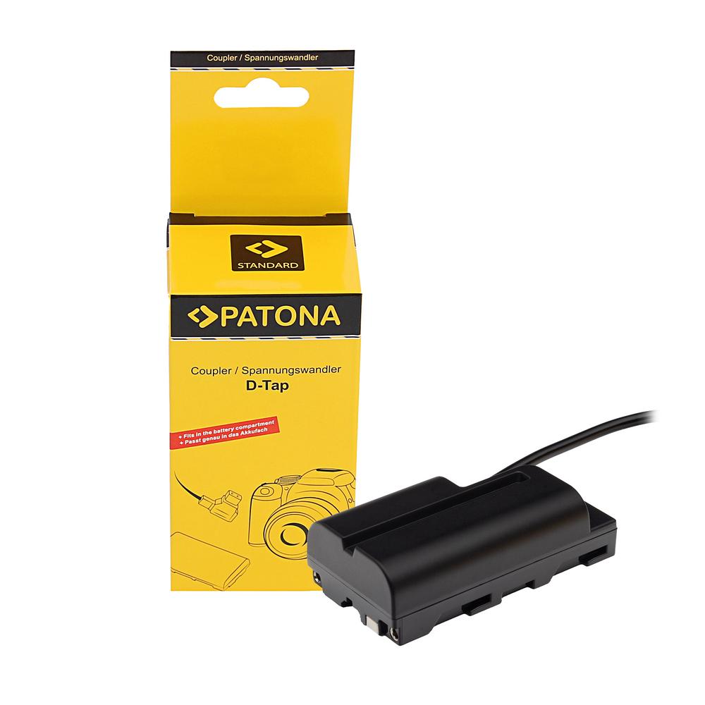 Adaptateur batterie d’entrée D‑TAP PATONA pour Sony NP‑FM50, NP‑F550, NP‑F750, NP‑F960, NP‑F970, NP‑FM500, NP‑FM500H Adaptateur batterie d’entrée D‑TAP PATONA pour Sony NP‑FM50, NP‑F550, NP‑F750, NP‑F960, NP‑F970, NP‑FM500, NP‑FM500H