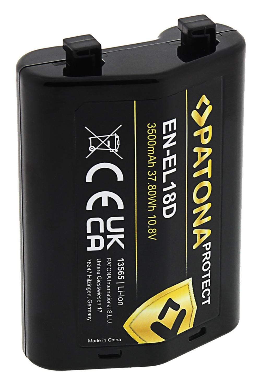 PATONA PROTECT Batería para Nikon Z9 D6 EN-EL18D con celdas LG de alta calidad PATONA PROTECT Batería para Nikon Z9 D6 EN-EL18D con celdas LG de alta calidad