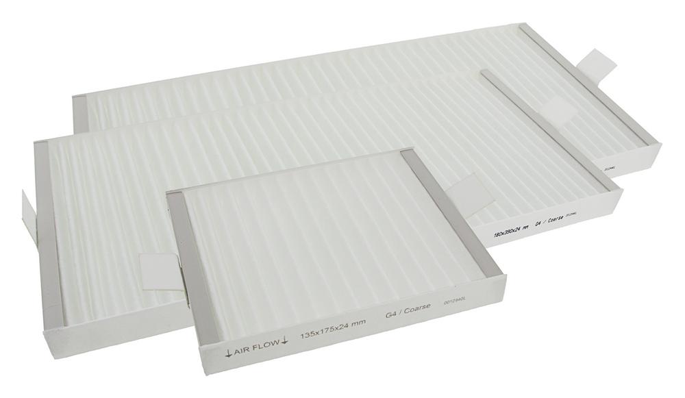 PATONA Filter Set 1x G4 Small and 2x G4 Large for Vaillant RecoVAIR 275/350 Ventilation Unit