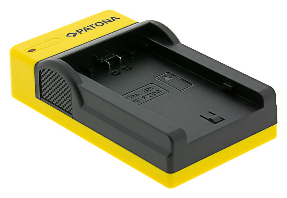 PATONA Slim Carregador USB com entrada USB‑C para Sony NP‑FZ100 A7 III A7M3 Alpha 7 III A7 R III A7RM3 PATONA Slim Carregador USB com entrada USB‑C para Sony NP‑FZ100 A7 III A7M3 Alpha 7 III A7 R III A7RM3