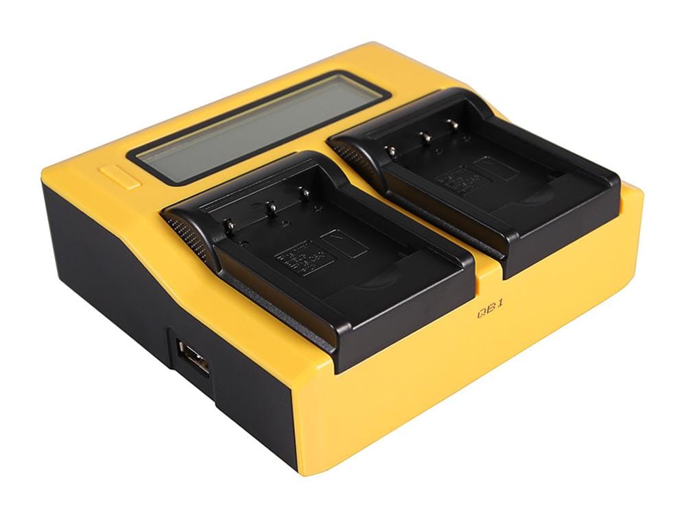 PATONA Dual LCD USB Charger for Nikon EN-EL19, Casio NP-120 and CoolPix S2500 S3100 S4100