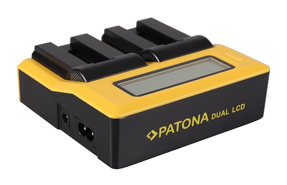 PATONA Dual LCD USB Caricatore per Canon NB-9L Digital IXUS 1000 1000HS 1100HS 500HS 510HS