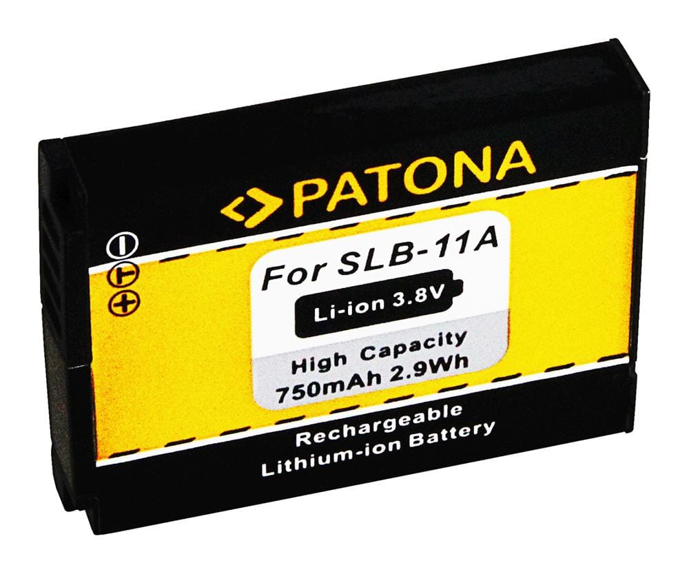 PATONA batteria per Samsung SLB-11A SLB11A WB100 WB610 WB650 WB1000