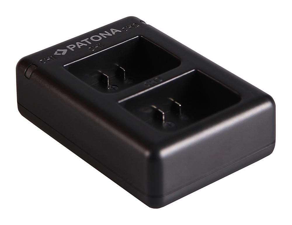 Carregador rápido dual PATONA para Garmin Virb XE GMICP902624 com cabo Micro-USB Carregador rápido dual PATONA para Garmin Virb XE GMICP902624 com cabo Micro-USB