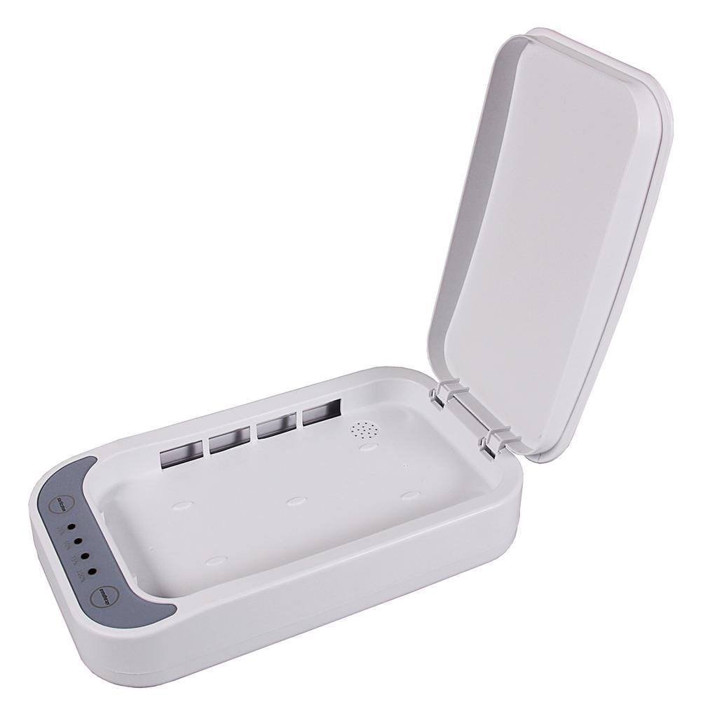 PATONA Appareil de stérilisation portable VM2 pour montres, bijoux, smartphones et plus – Blanc PATONA Appareil de stérilisation portable VM2 pour montres, bijoux, smartphones et plus – Blanc