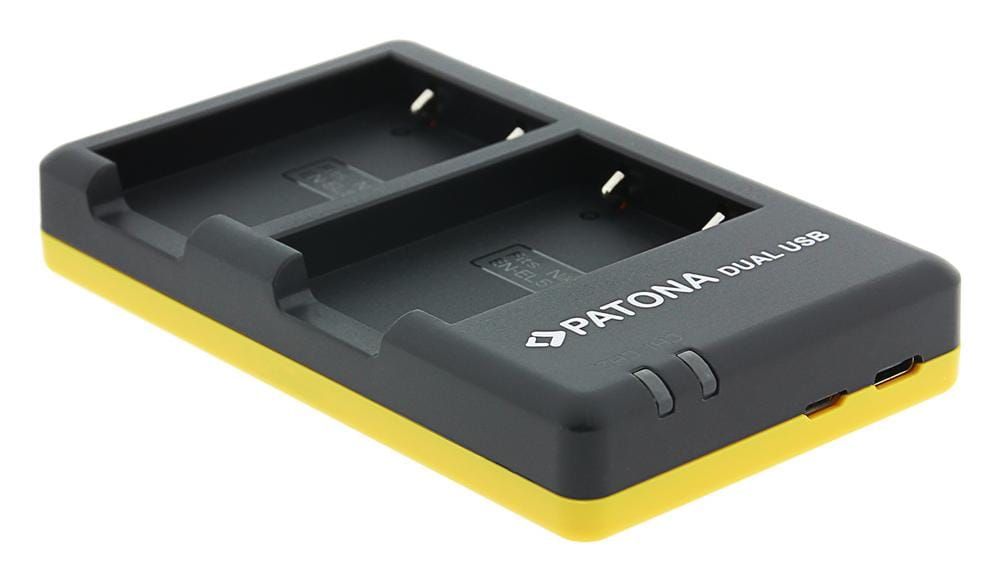 Carregador rápido dual PATONA para Nikon EN-EL5+ ENEL5 com cabo USB-C Carregador rápido dual PATONA para Nikon EN-EL5+ ENEL5 com cabo USB-C