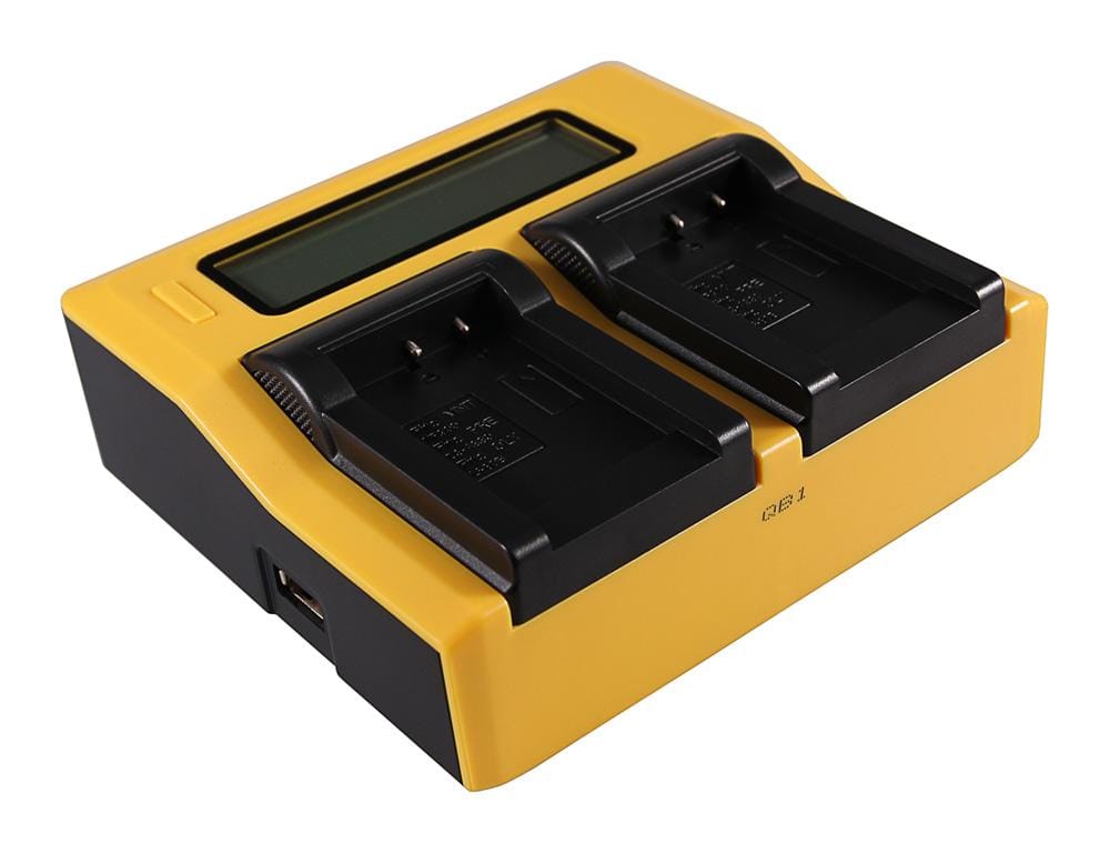 PATONA Chargeur USB LCD Double pour Minolta NP-900 CS 6531N CS 6531 N CS 5530 CS 5530