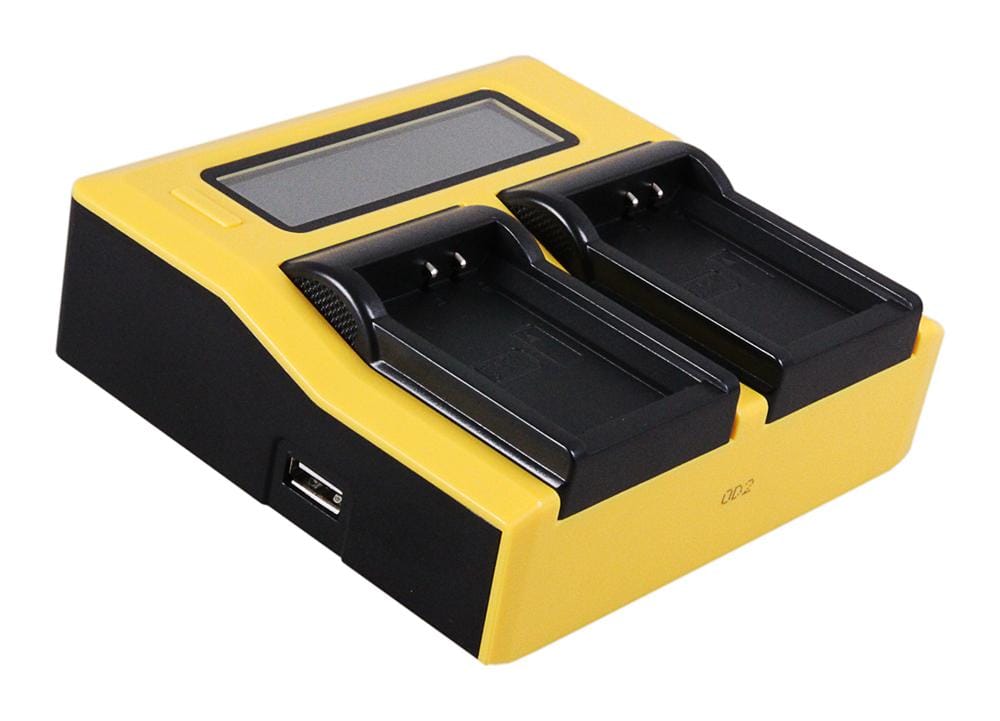 Carregador USB Dual LCD PATONA para Canon LPE10 LP-E10