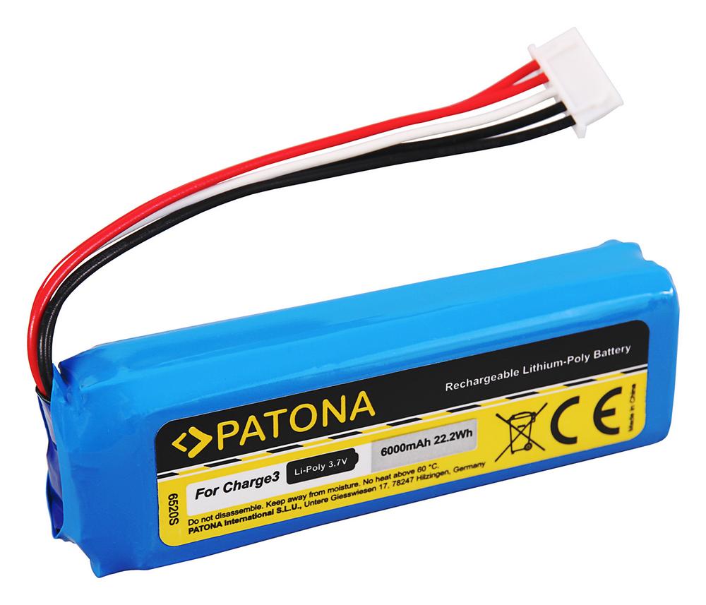 Batterie PATONA pour JBL Charge 3 BL GSP1029102A Batterie PATONA pour JBL Charge 3 BL GSP1029102A