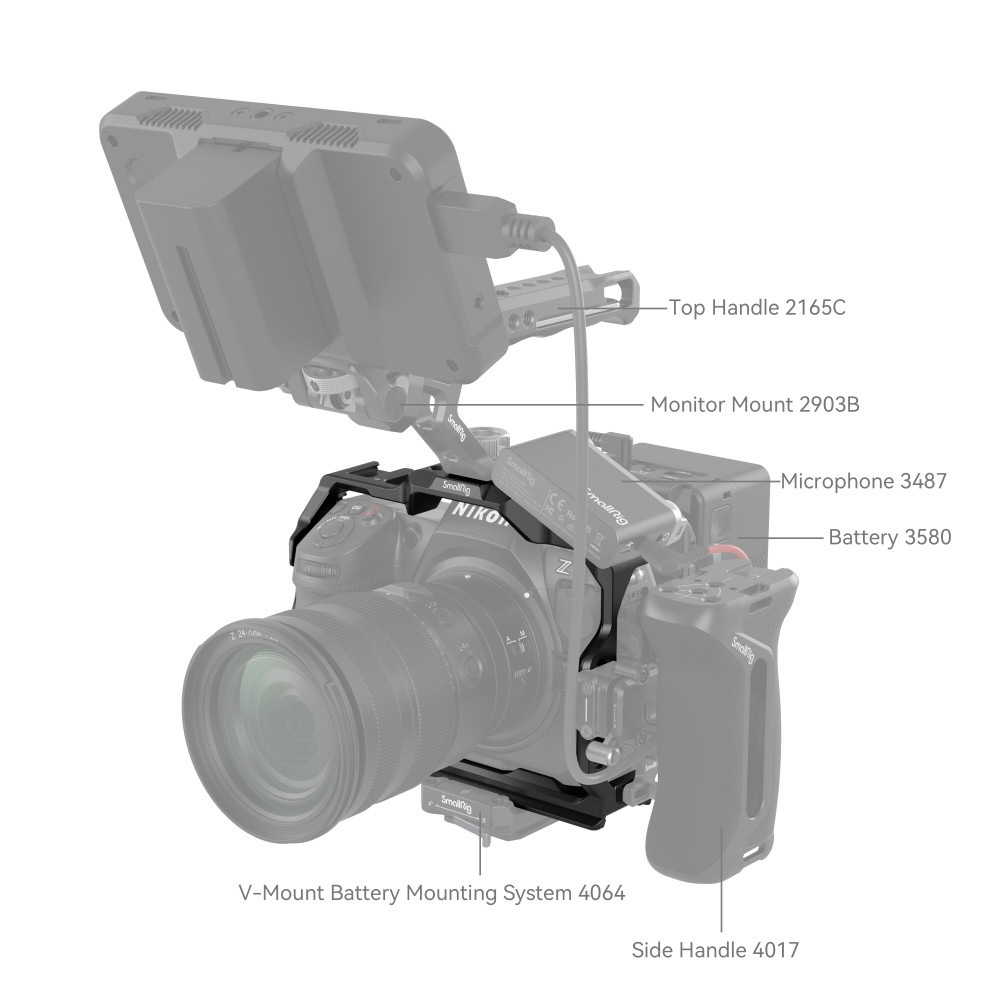 Klatka SmallRig Cage do Nikon Z8 3940