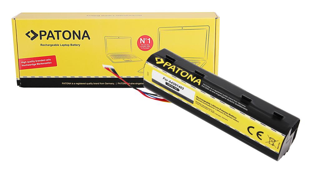 PATONA Battery for Asus A42N1403 GFX71 GFX71J GFX71JT GFX71JY G751JL G751JM G751JT PATONA Battery for Asus A42N1403 GFX71 GFX71J GFX71JT GFX71JY G751JL G751JM G751JT