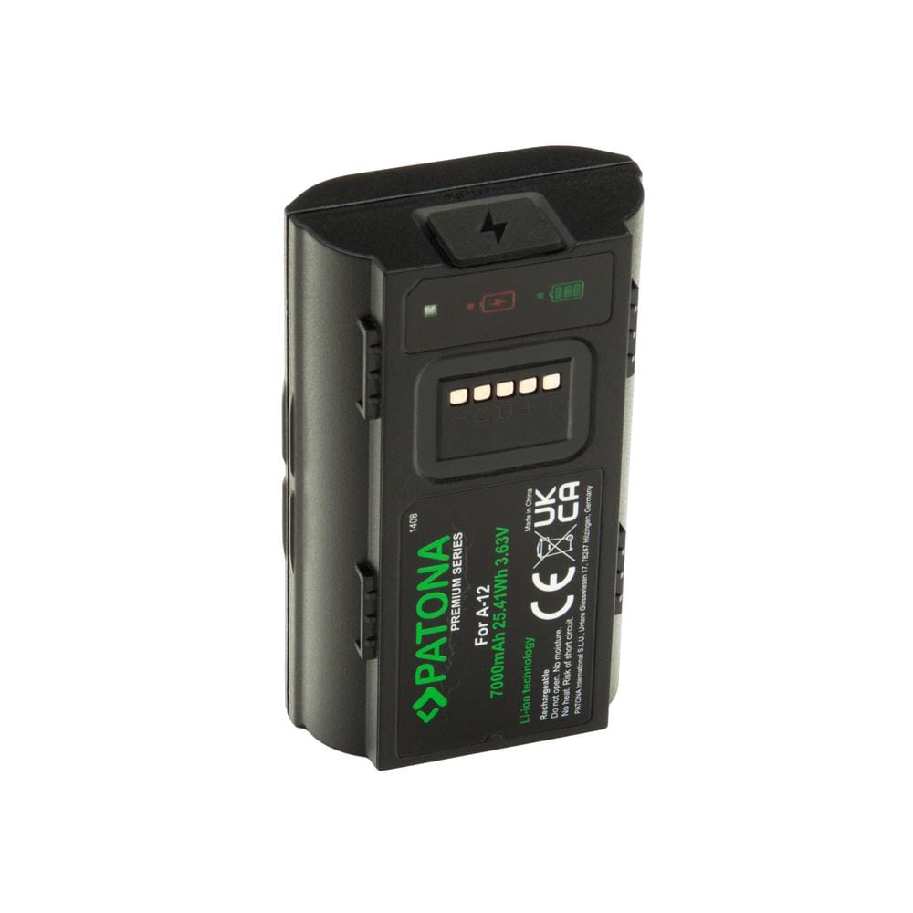 PATONA Premium Battery for Arlo A-12 A12 AVD2001 Essential Wireless Video Doorbell Camera with Micro-USB