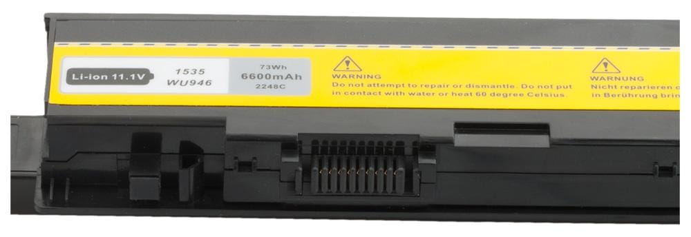 PATONA Battery for Dell Studio 1535 1536 1537 1555 KM958 KM965 MT264 MT275 6600mAh