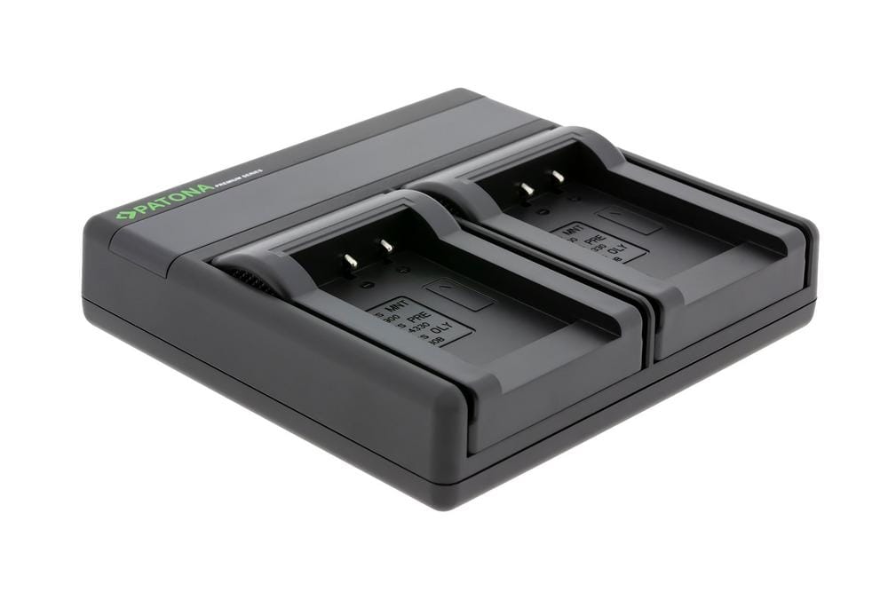 PATONA Premium Dual PD Performance Charger for Minolta NP-900 including USB‑C Input/Output