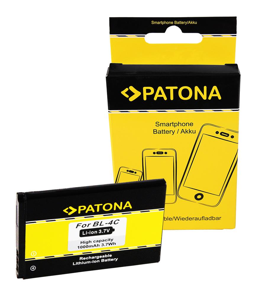 PATONA Battery for Nokia BL-4C Nokia 1661 Nokia 1662 Nokia 2650 Nokia 2651 Nokia 2652 Nokia 2690 Nokia 3108
