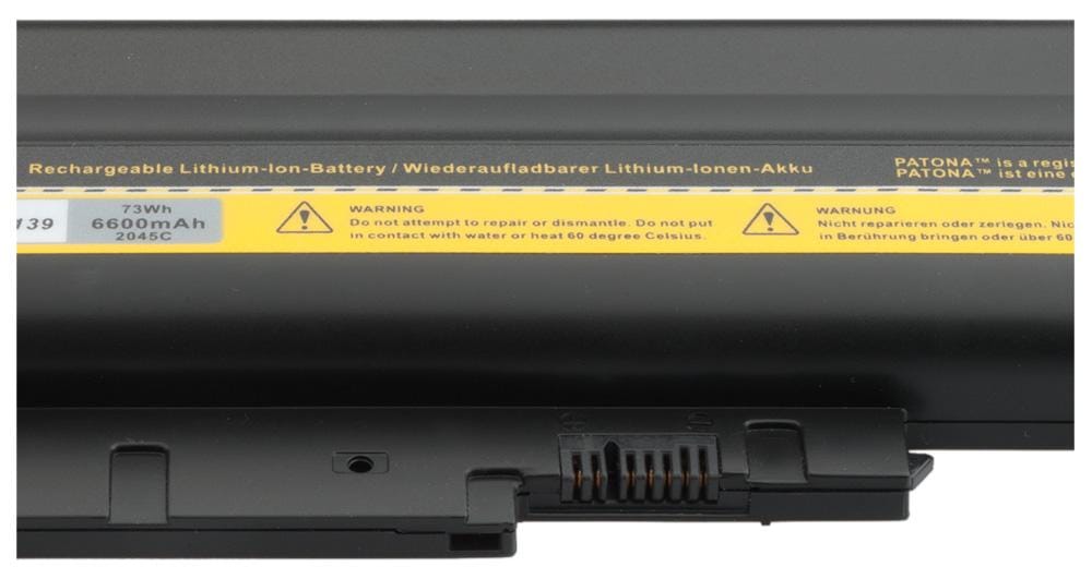 PATONA Bateria para IBM Lenovo ThinkPad T60 T61 R60 40Y6797 6600mAh PATONA Bateria para IBM Lenovo ThinkPad T60 T61 R60 40Y6797 6600mAh
