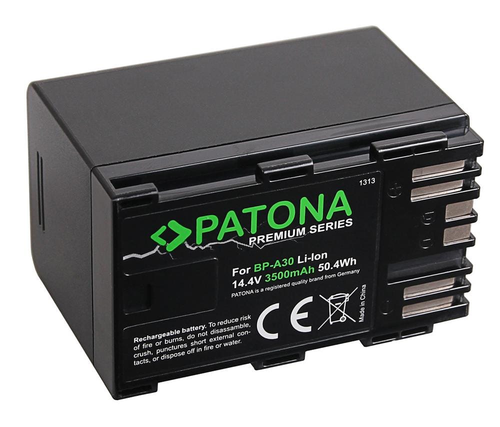 PATONA Premium Batteria per Canon BP-A30 EOS C200 C200B C200 PL C300 Mark II XF705 CA-CP200L