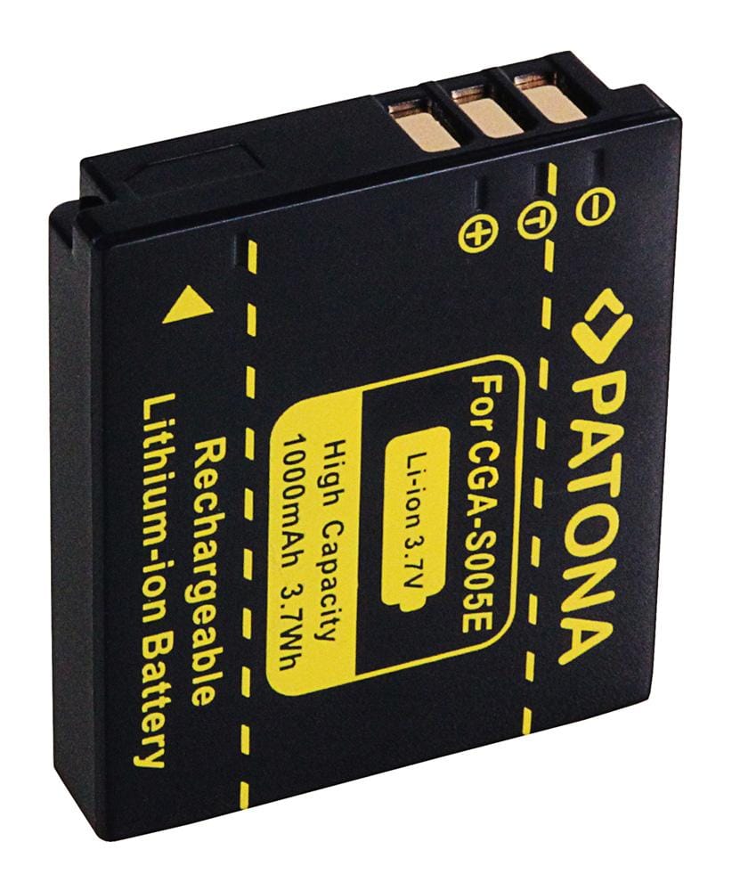 PATONA Batteria per Panasonic Lumix DMC-FX3 FX07 DMC-FX50 DMC-LX2 CGA-S005 PATONA Batteria per Panasonic Lumix DMC-FX3 FX07 DMC-FX50 DMC-LX2 CGA-S005