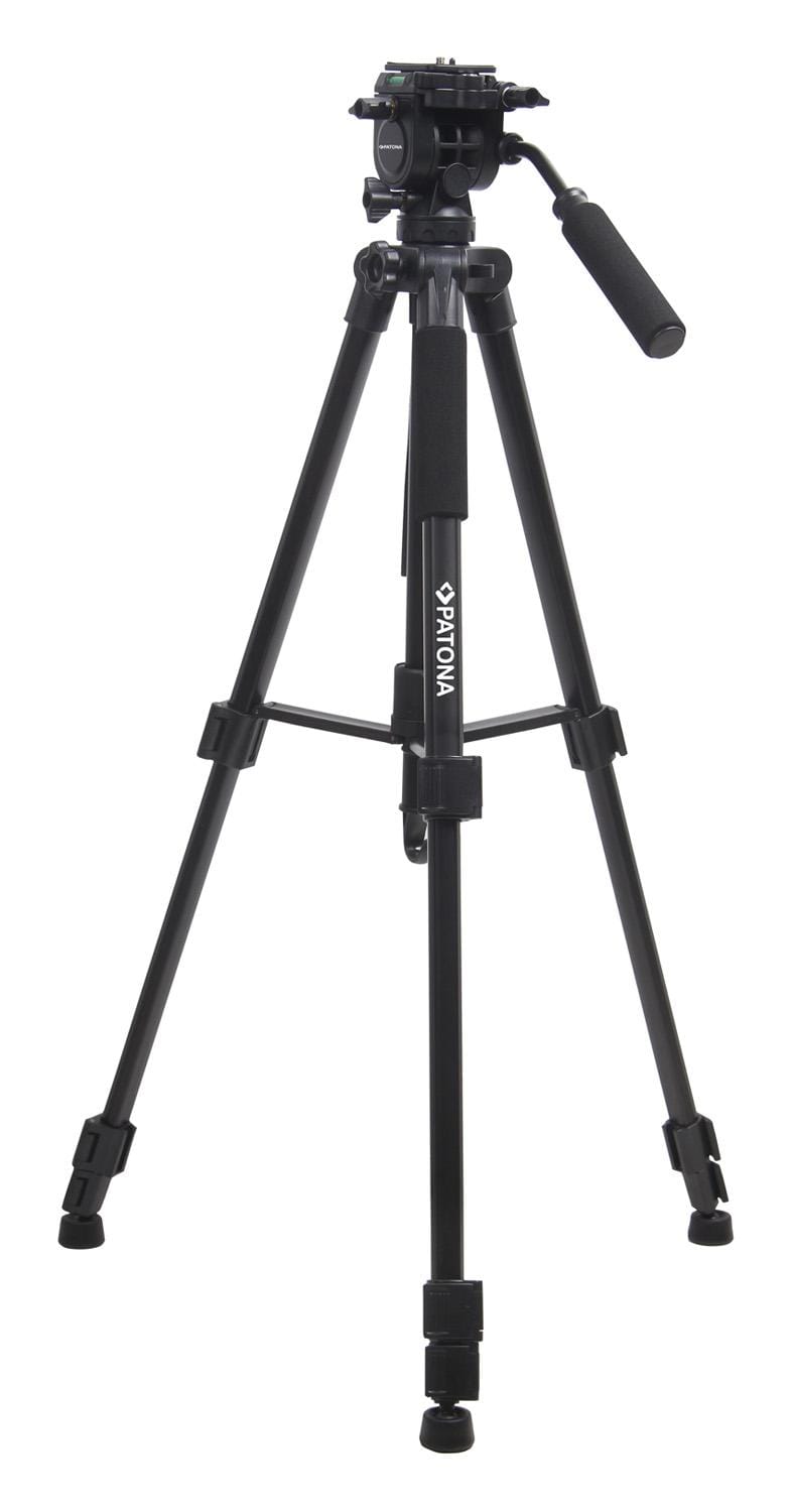 PATONA Premium TRIPOD GEZI DV EASY 140 Set fino a 165,5 cm di lunghezza incl. testa a sfera incl. borsa