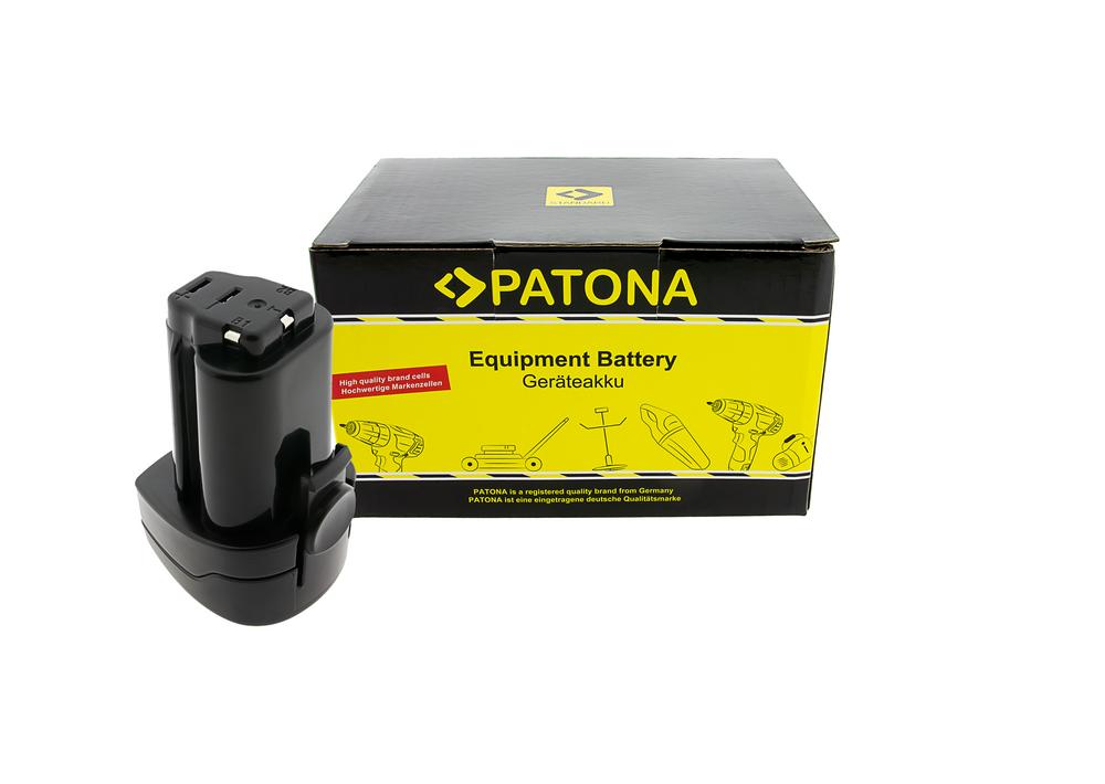 PATONA Batterie pour Metabo PowerImpact 12 PowerLED 12 PowerMaxx 12 Basic 12 Pro