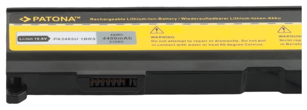 PATONA Battery for Toshiba Dynabook AX 55A, TW 750LS, Equium A110-233 PATONA Battery for Toshiba Dynabook AX 55A, TW 750LS, Equium A110-233